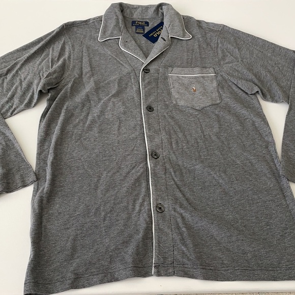 Polo Ralph Lauren Oxford Sleep Shirt Size L - Picture 11 of 11